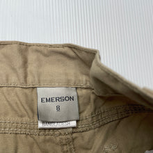 Load image into Gallery viewer, Boys Emerson, cotton chino shorts, W: 32cm across, EUC, size 8,  