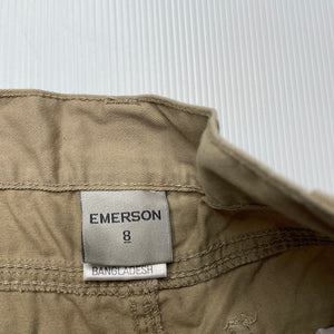 Boys Emerson, cotton chino shorts, W: 32cm across, EUC, size 8,  