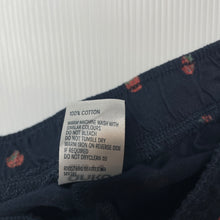 Load image into Gallery viewer, Girls Anko, navy cotton shorts, elasticated, EUC, size 6,  