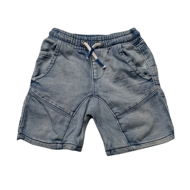 Boys Anko, stretch knit denim shorts, elasticated, FUC, size 2,  