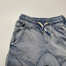 Load image into Gallery viewer, Boys Anko, stretch knit denim shorts, elasticated, FUC, size 2,  