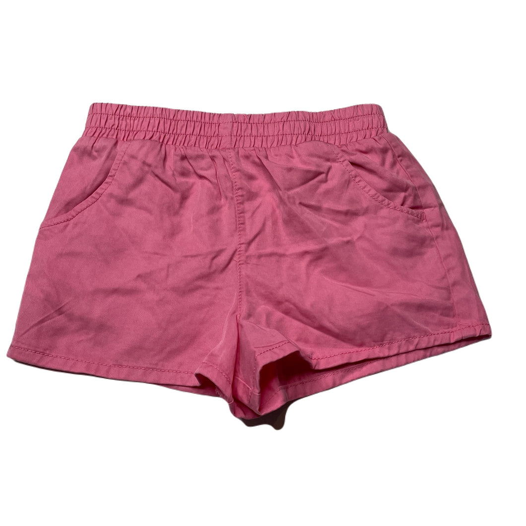 Girls Anko, pink lyocell shorts, elasticated, EUC, size 8,  
