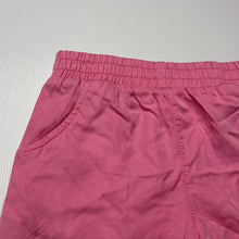 Load image into Gallery viewer, Girls Anko, pink lyocell shorts, elasticated, EUC, size 8,  