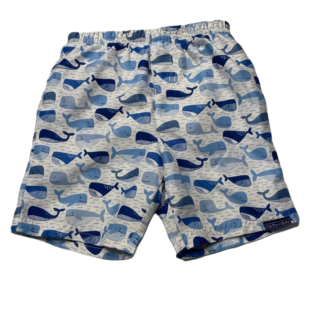 Boys JoJo Maman Bebe, lined swim / board shorts, elasticated, GUC, size 1-2,  