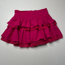 Load image into Gallery viewer, Girls GAP, pink tiered skirt, elasticated, L: 33cm, GUC, size 8,  