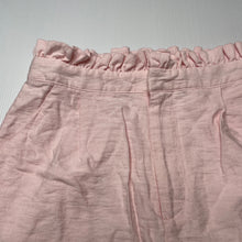 Load image into Gallery viewer, Girls Bardot Junior, pink lightweight shorts, adjustable, EUC, size 8,  