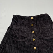 Load image into Gallery viewer, Girls EQSQ Kids, chunky corduory skirt, elasticated, L: 26cm, EUC, size 3,  