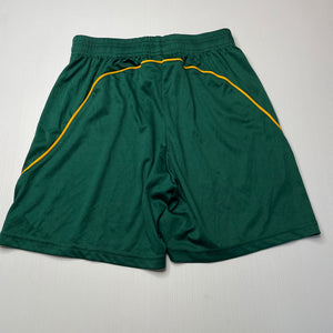 unisex Besteam, green sports / activewear shorts, elasticated, EUC, size 14,  