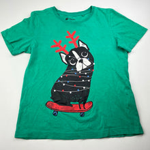 Load image into Gallery viewer, Boys B Collection, cotton Christmas t-shirt / top, GUC, size 7,  