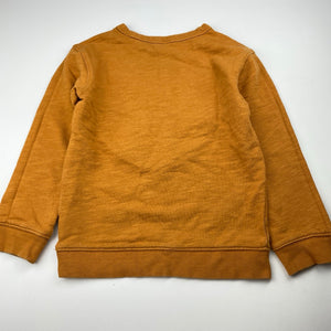 Boys Anko, embroidered cotton sweater / jumper, GUC, size 7,  