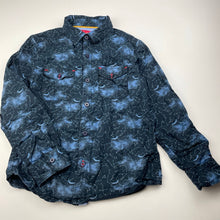 Load image into Gallery viewer, Boys Chalk, lightweight cotton long sleeve shirt, constellations, EUC, size 6-7,  