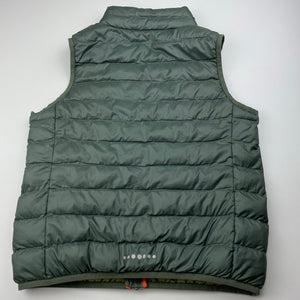 unisex Uniqlo, khaki lightweight puffer vest / jacket, EUC, size 10,  