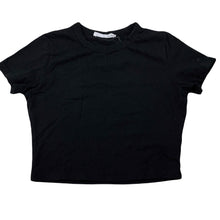 Load image into Gallery viewer, Girls Cotton On, stretchy cropped t-shirt / top, Sz: XS, armpit to armpit: 35cm, EUC, size 14-16,  