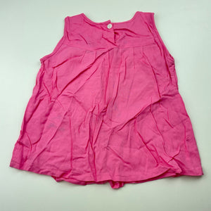 Girls THUAN THAO, embroidered lightweight top, EUC, size 2,  