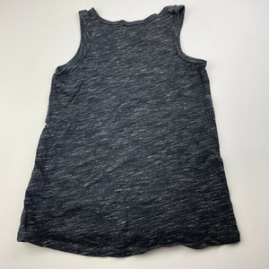 Girls Cat & Jack, grey marle singlet / tank top, EUC, size 4-5,  