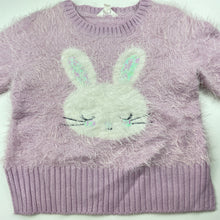 Load image into Gallery viewer, Girls Milkshake, soft feel fluffy knitted sweater / jumper, GUC, size 6,  