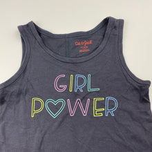 Load image into Gallery viewer, Girls Cat &amp; Jack, grey singlet / tank top, GUC, size 4-5,  