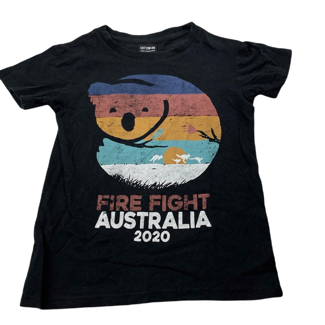 unisex Cotton On, Firefight Australia 2020 t-shirt / top, GUC, size 4,  