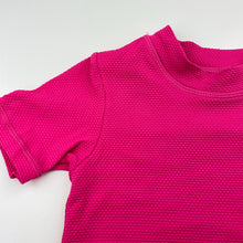 Load image into Gallery viewer, Girls Anko, pink short sleeve rashie / swim top, EUC, size 4,  