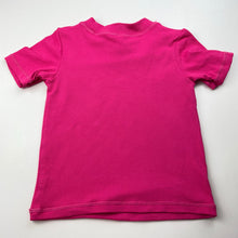 Load image into Gallery viewer, Girls Anko, pink short sleeve rashie / swim top, EUC, size 4,  