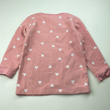 Load image into Gallery viewer, Girls H&amp;M, lightweight fleece winter pyjama top, GUC, size 4,  