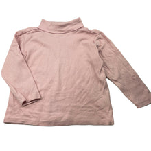 Load image into Gallery viewer, Girls Anko, pink cotton roll neck top / skivvy, FUC, size 3,  