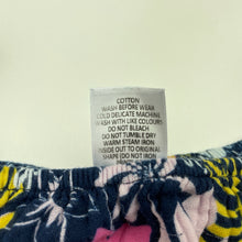 Load image into Gallery viewer, Girls Target, navy floral cotton top, GUC, size 6,  