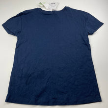 Load image into Gallery viewer, Girls Anko, navy cotton Christmas t-shirt / top, NEW, size 10,  