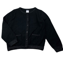 Load image into Gallery viewer, Girls Target, black knitted cardigan / sweater, GUC, size 5,  