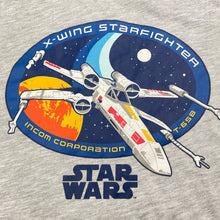 Load image into Gallery viewer, Boys Star Wars, X-Wing star fighter pyjama t-shirt / top, GUC, size 10,  