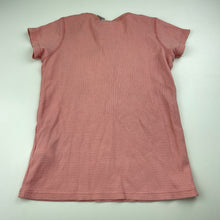 Load image into Gallery viewer, Girls Cotton On, pink waffle pyjama top, FUC, size 7,  