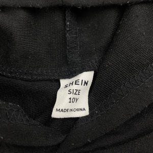 unisex SHEIN, lightweight long sleeve hooded top, pilling, FUC, size 10,  