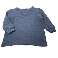 Load image into Gallery viewer, Boys Cotton On, blue waffle long sleeve top, GUC, size 2,  