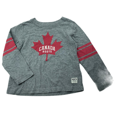 Boys Roots Kids, cotton long sleeve t-shirt / top, Canada, FUC, size 2,  