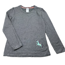 Load image into Gallery viewer, Girls Target, stretchy long sleeve top, unicorn, GUC, size 6,  