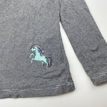 Load image into Gallery viewer, Girls Target, stretchy long sleeve top, unicorn, GUC, size 6,  