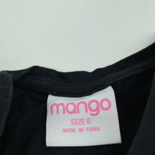 Load image into Gallery viewer, Girls Mango, stretchy flip sequin t-shirt / top, FUC, size 6,  