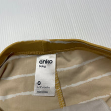 Load image into Gallery viewer, Boys Anko, striped swim shorts, elasticated, EUC, size 0,  
