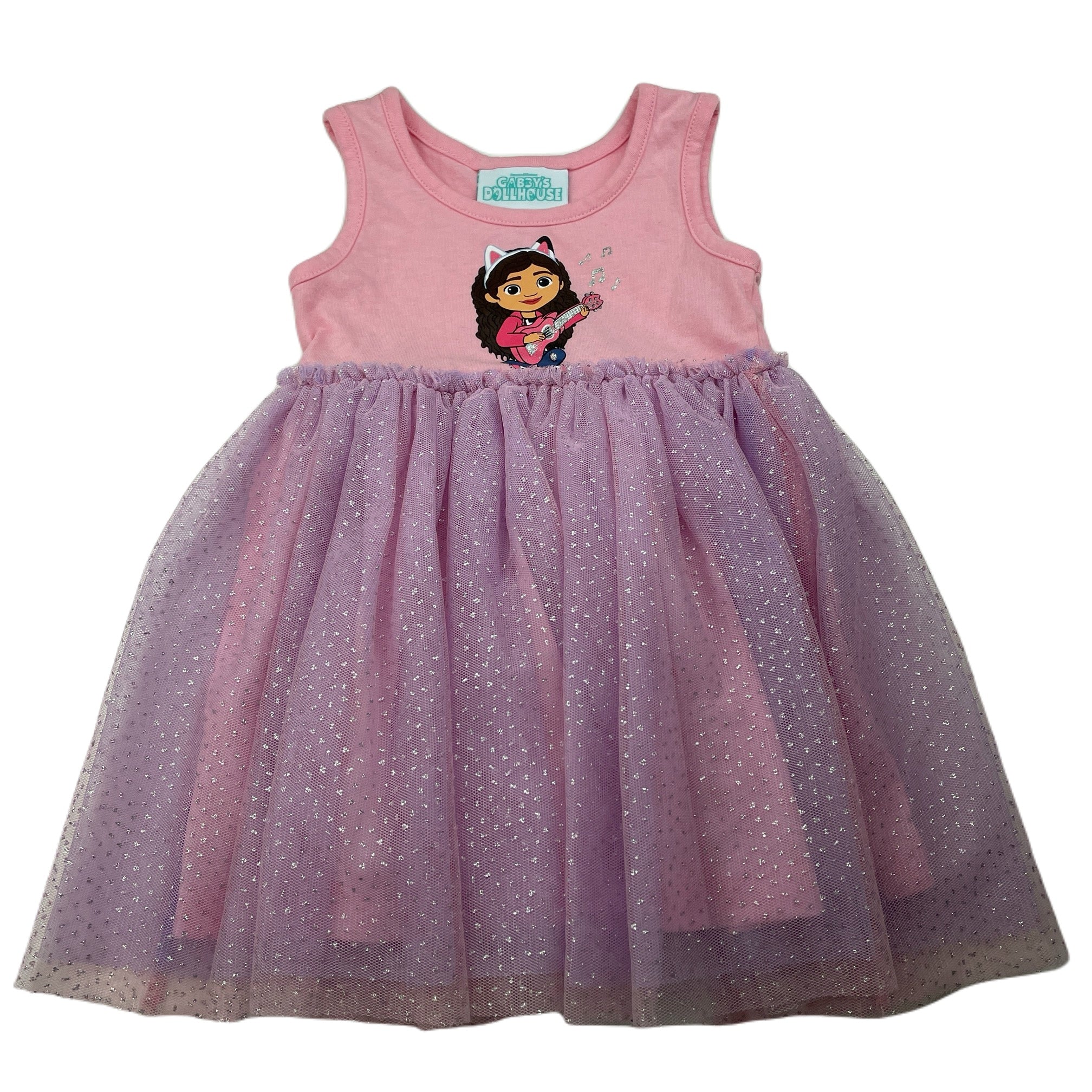 Dreamworks, GABBY'S DOLLHOUSE cotton & tulle party dress, EUC, size 1, L:  43cm – DaisyChainClothing
