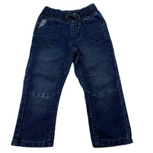 Load image into Gallery viewer, Boys St Bernard, dark denim pants, elasticated, Inside leg: 32cm, EUC, size 3,  