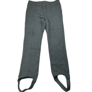 Girls Kids & Co, grey stretchy jodhpur style pants / leggings, elasticated, GUC, size 7,  