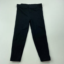 Load image into Gallery viewer, Girls Anko, black stretchy leggings, Inside leg: 29.5cm, EUC, size 3,  