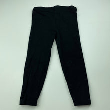 Load image into Gallery viewer, Girls Anko, black stretchy leggings, Inside leg: 29.5cm, EUC, size 3,  