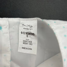 Load image into Gallery viewer, Girls Tiny Little Wonders, lined cotton party dress, light mark back hem, FUC, size 0, L: 43cm