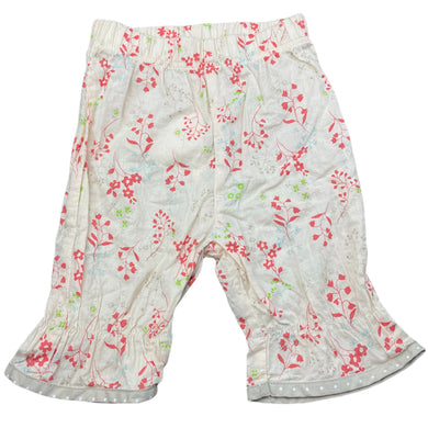 Girls Coudemail, lightweight cotton pants / bottoms, elasticated, EUC, size 0,  