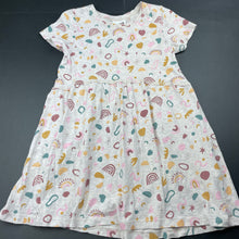 Load image into Gallery viewer, Girls Cotton On, cotton casual dress, light marks, FUC, size 4, L: 51cm