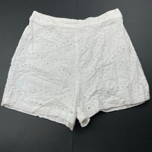 Load image into Gallery viewer, Girls Anko, lined broderie cotton shorts, elasticated, EUC, size 9,  