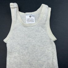 Load image into Gallery viewer, unisex Target, ribbed organic cotton singlet top, EUC, size 0000,  