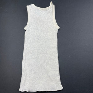 unisex Target, ribbed organic cotton singlet top, EUC, size 0000,  