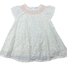 Load image into Gallery viewer, Girls Target, cotton lined floral viscose / linen dress, EUC, size 0, L: 41cm